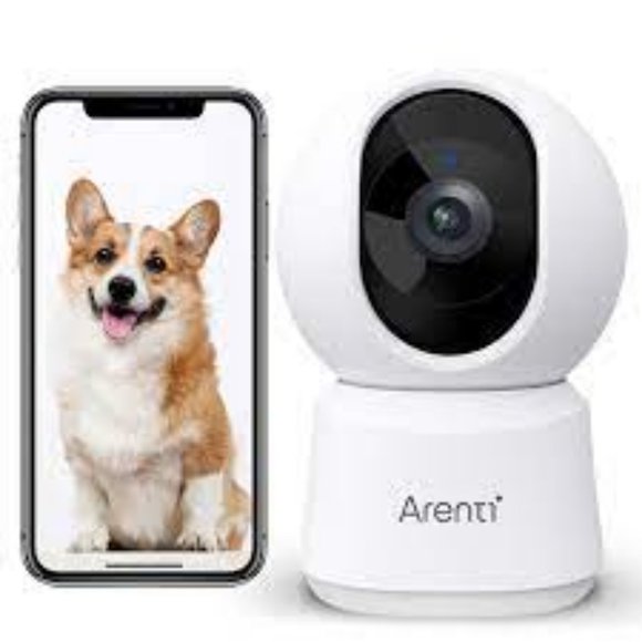NWT ARENTI P2Q ULTAR HD 4MP INDOOR PAN TILT WIFI SMART CAMERA-GREAT FOR PETS! - Picture 6 of 10